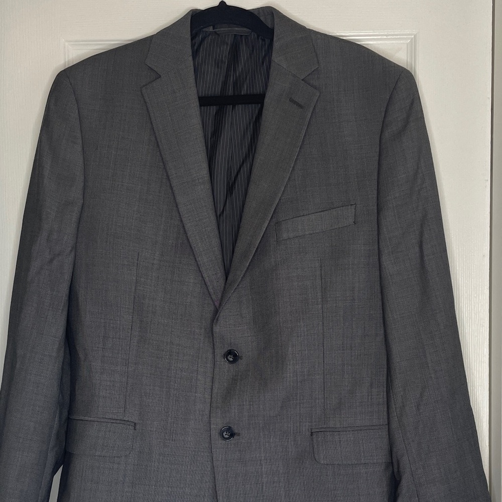 Calvin Klein Charcoal Suit Jacket